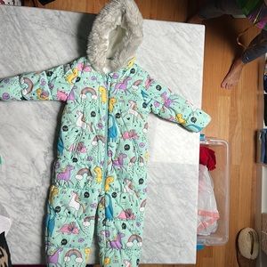 Girls Onsie Snow Suit | Sz 2-3T
